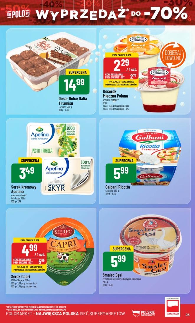 Gazetka promocyjna POLOmarket str. 23