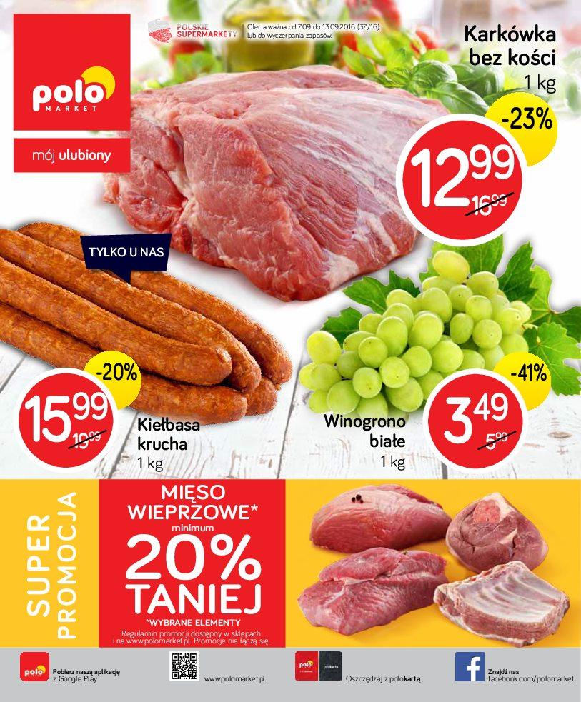 Gazetka promocyjna POLOmarket str. 1