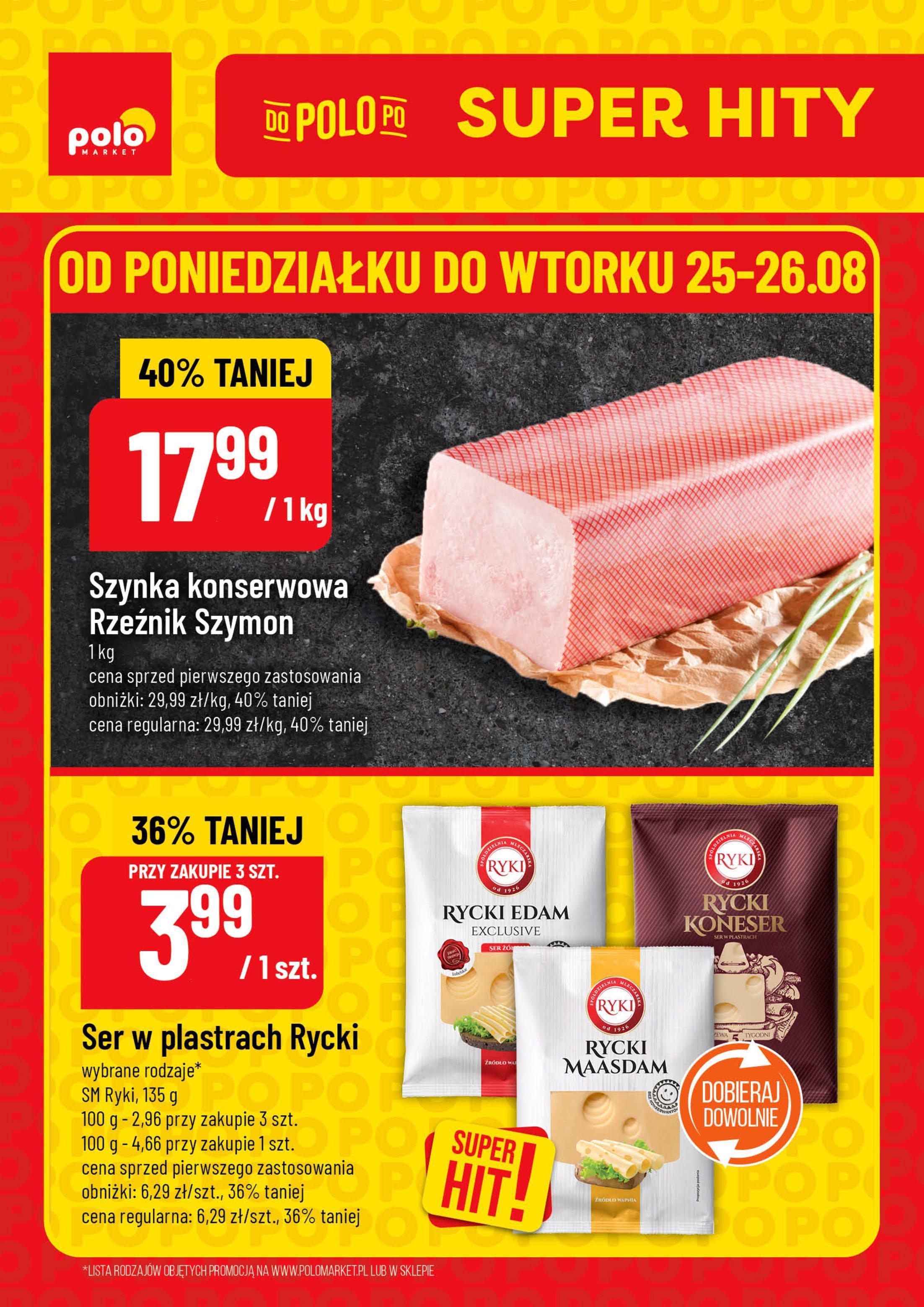 Gazetka promocyjna POLOmarket str. 1