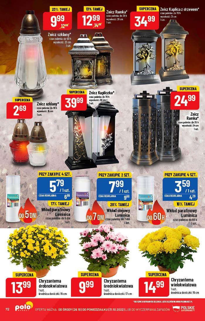 Gazetka promocyjna POLOmarket str. 72