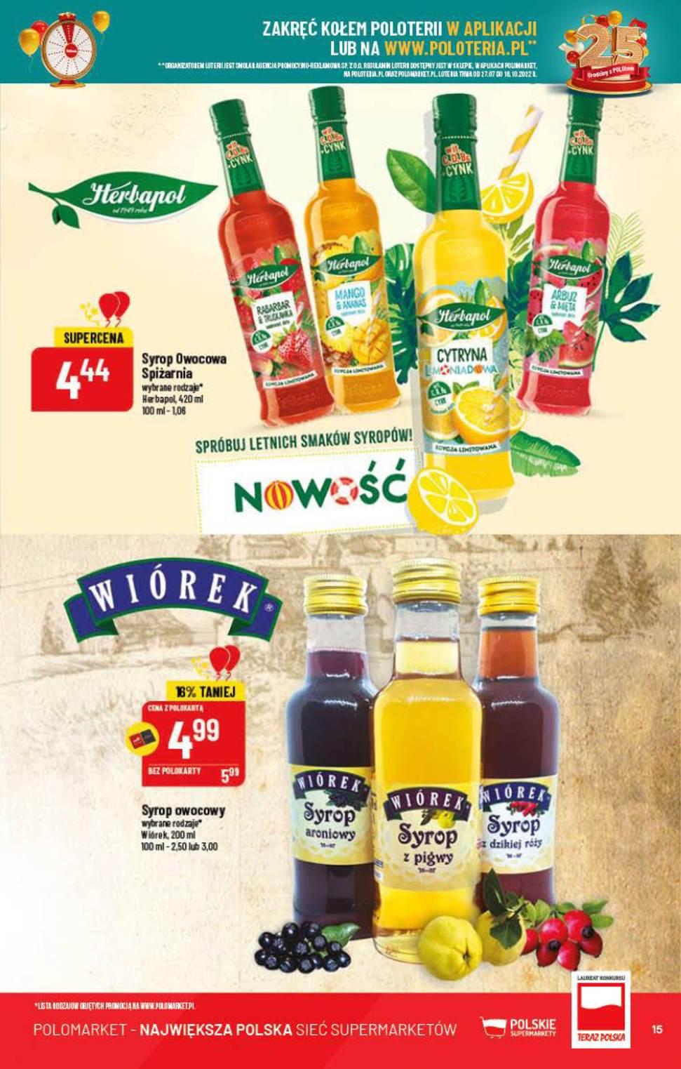 Gazetka promocyjna POLOmarket str. 15