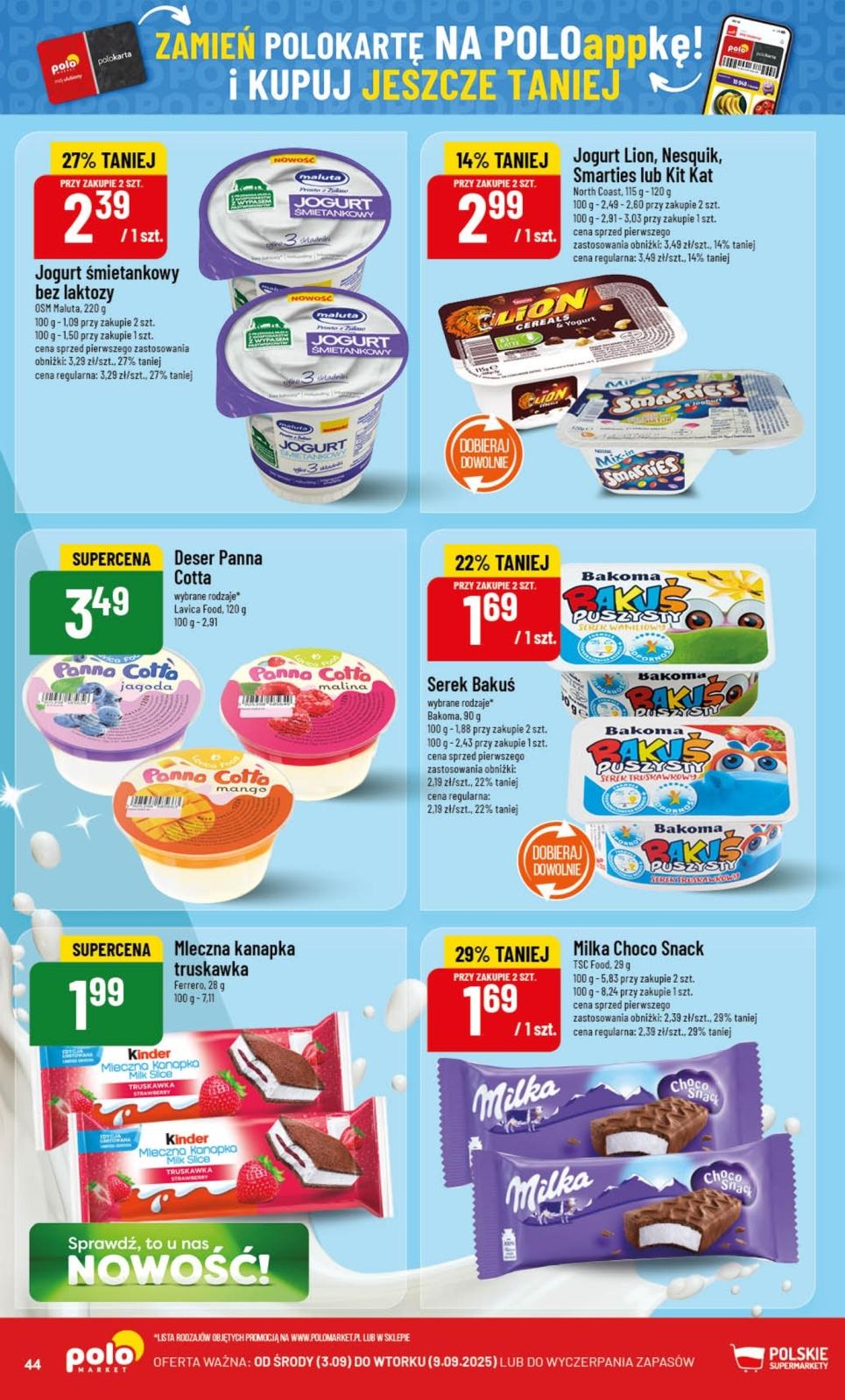 Gazetka promocyjna POLOmarket str. 44