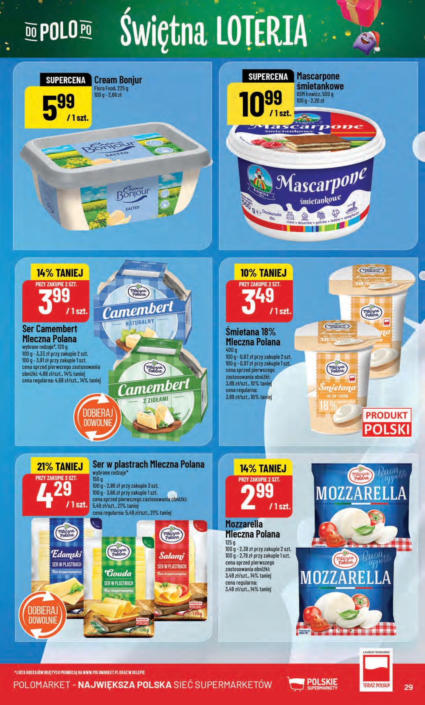 Gazetka promocyjna POLOmarket str. 29