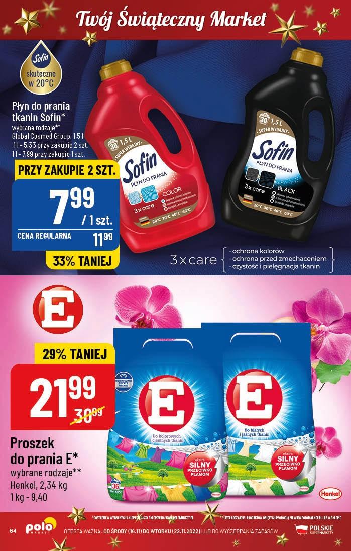 Gazetka promocyjna POLOmarket str. 64