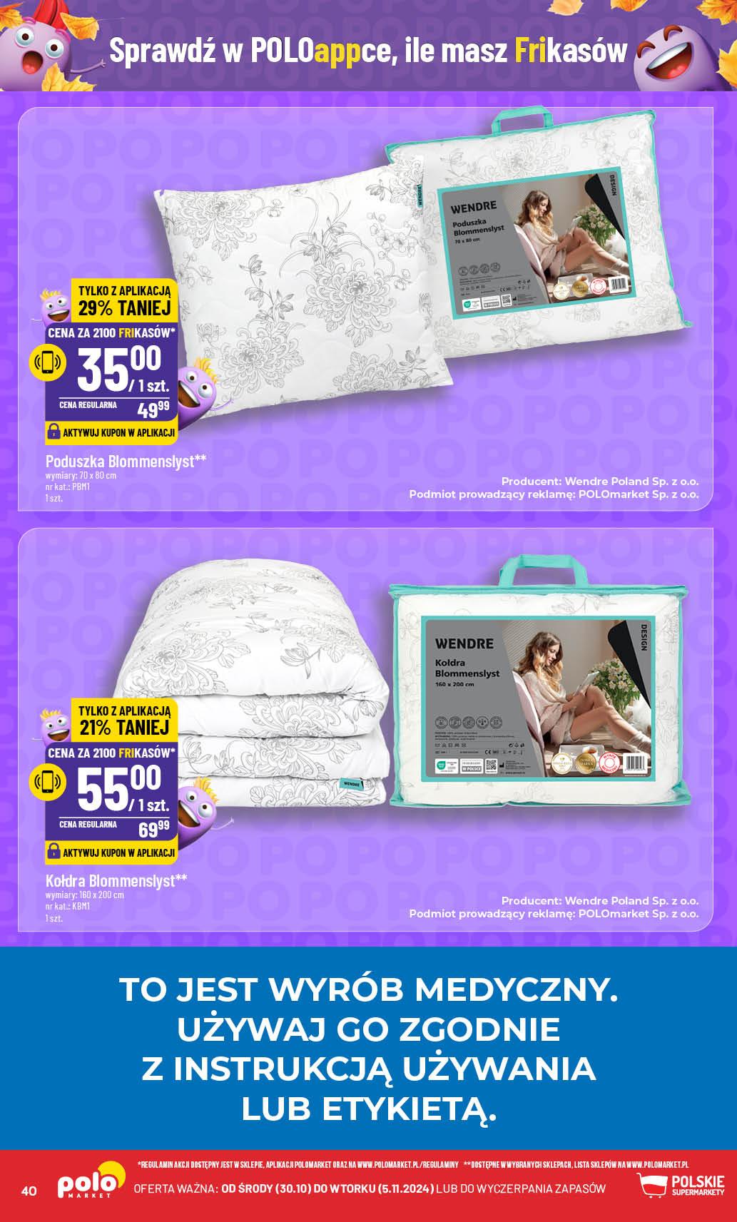 Gazetka promocyjna POLOmarket str. 40