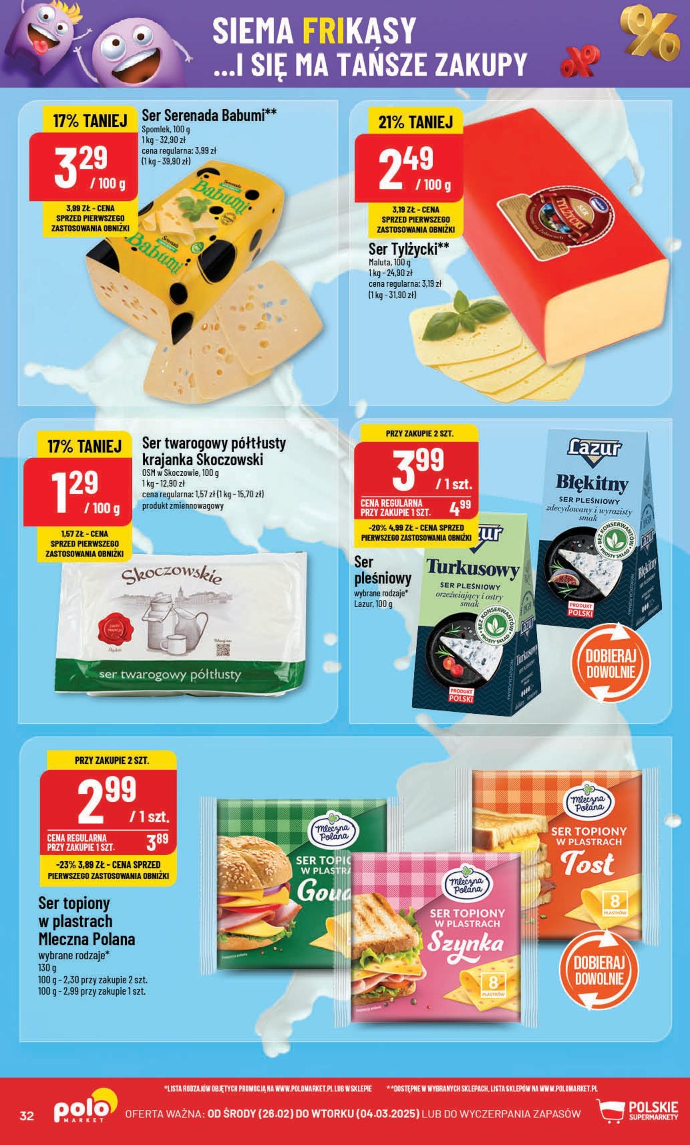 Gazetka promocyjna POLOmarket str. 32