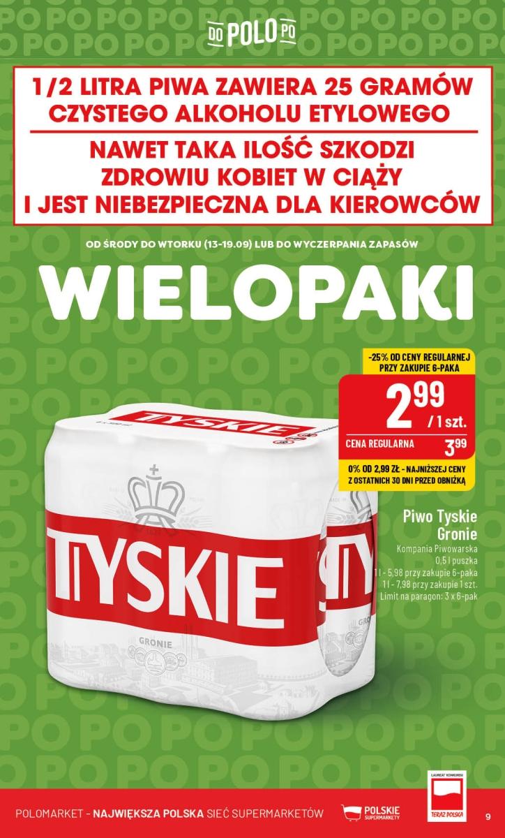 Gazetka promocyjna POLOmarket str. 9