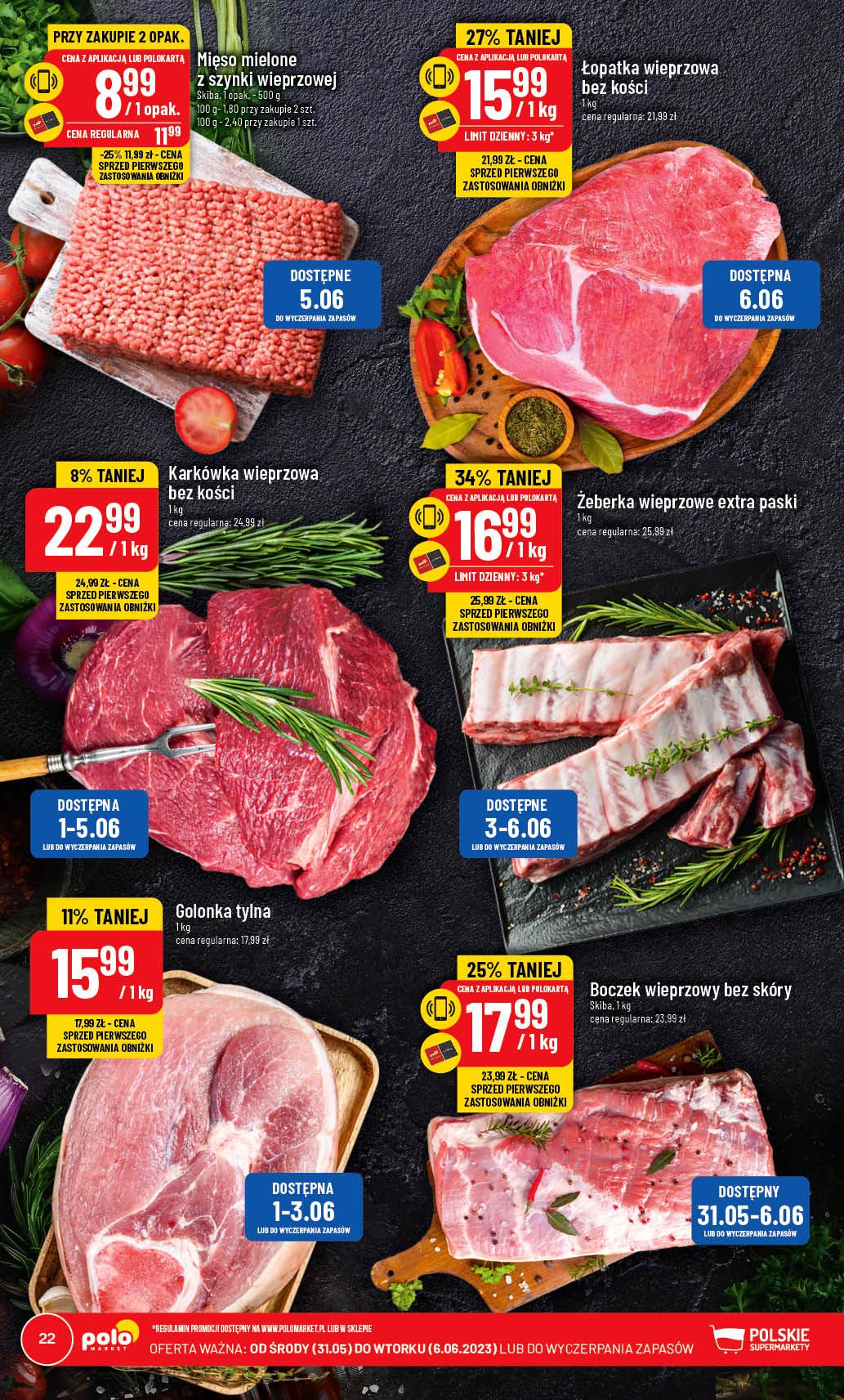 Gazetka promocyjna POLOmarket str. 22