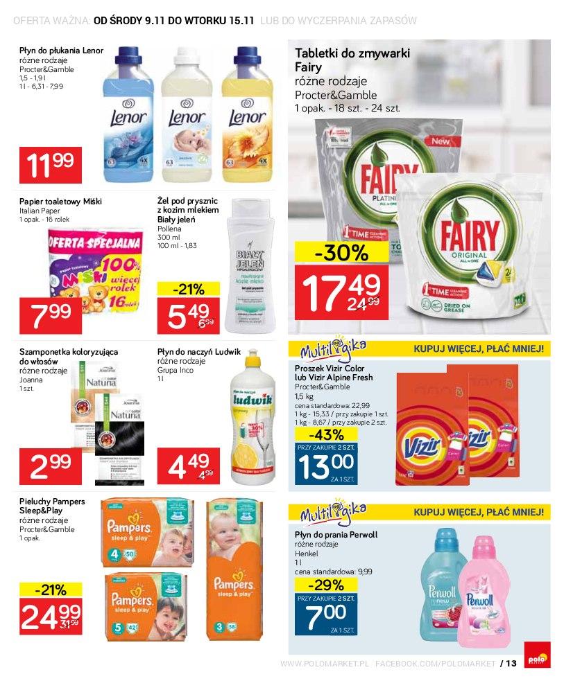 Gazetka promocyjna POLOmarket str. 13