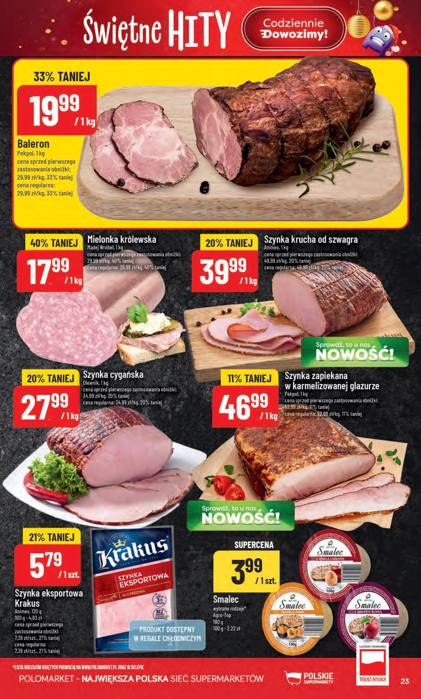 Gazetka promocyjna POLOmarket str. 23