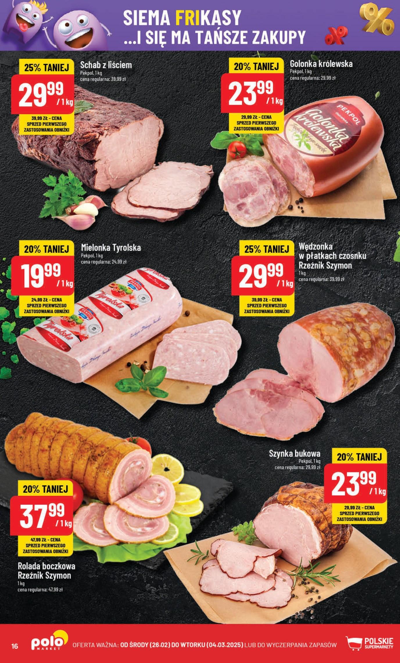 Gazetka promocyjna POLOmarket str. 16