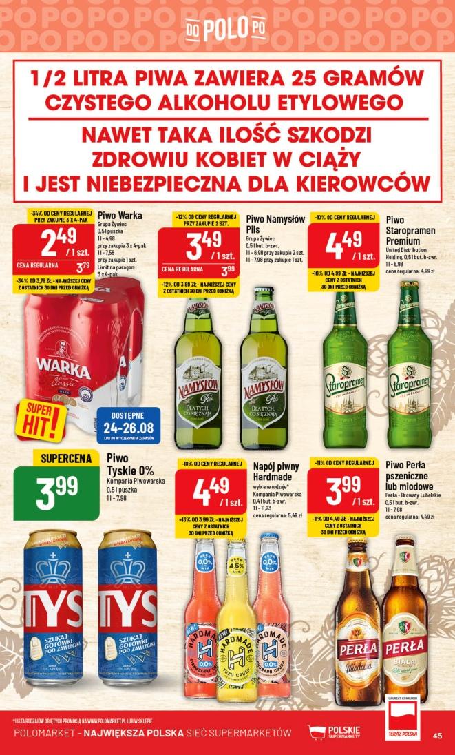 Gazetka promocyjna POLOmarket str. 45