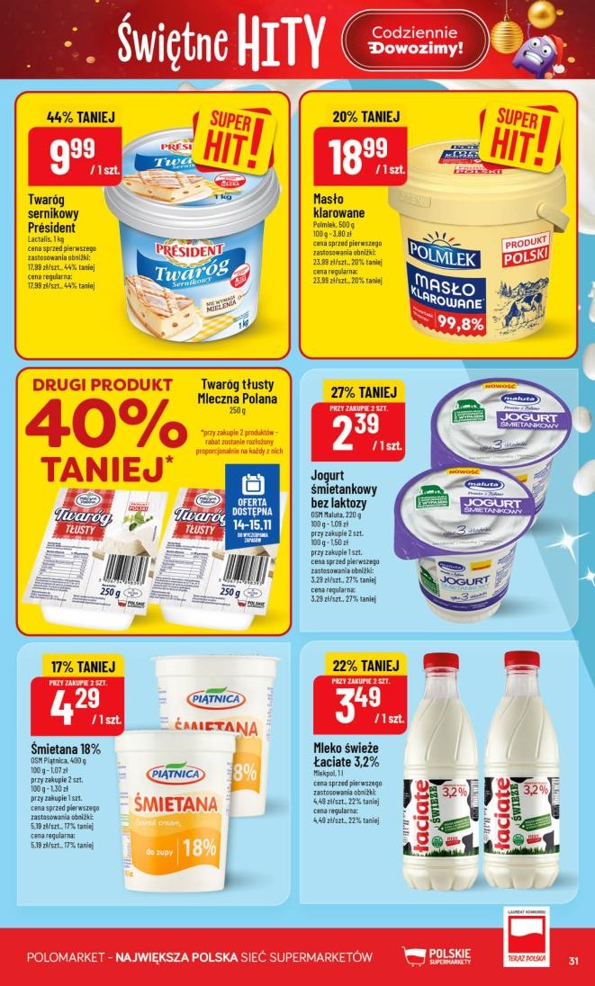 Gazetka promocyjna POLOmarket str. 31