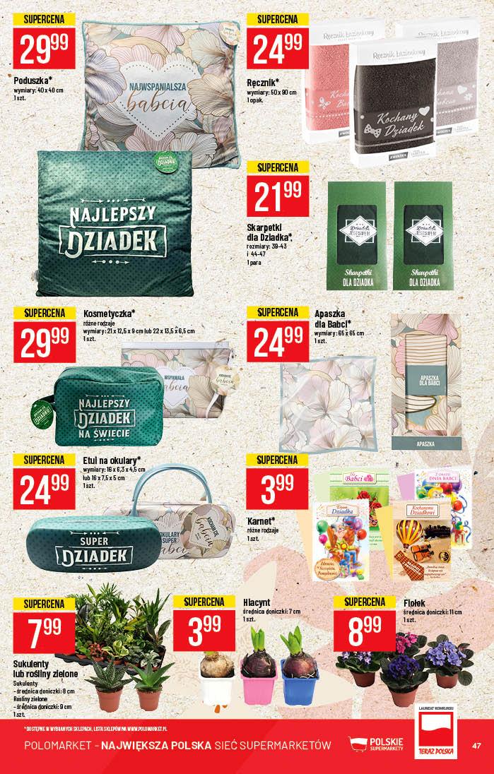 Gazetka promocyjna POLOmarket str. 47