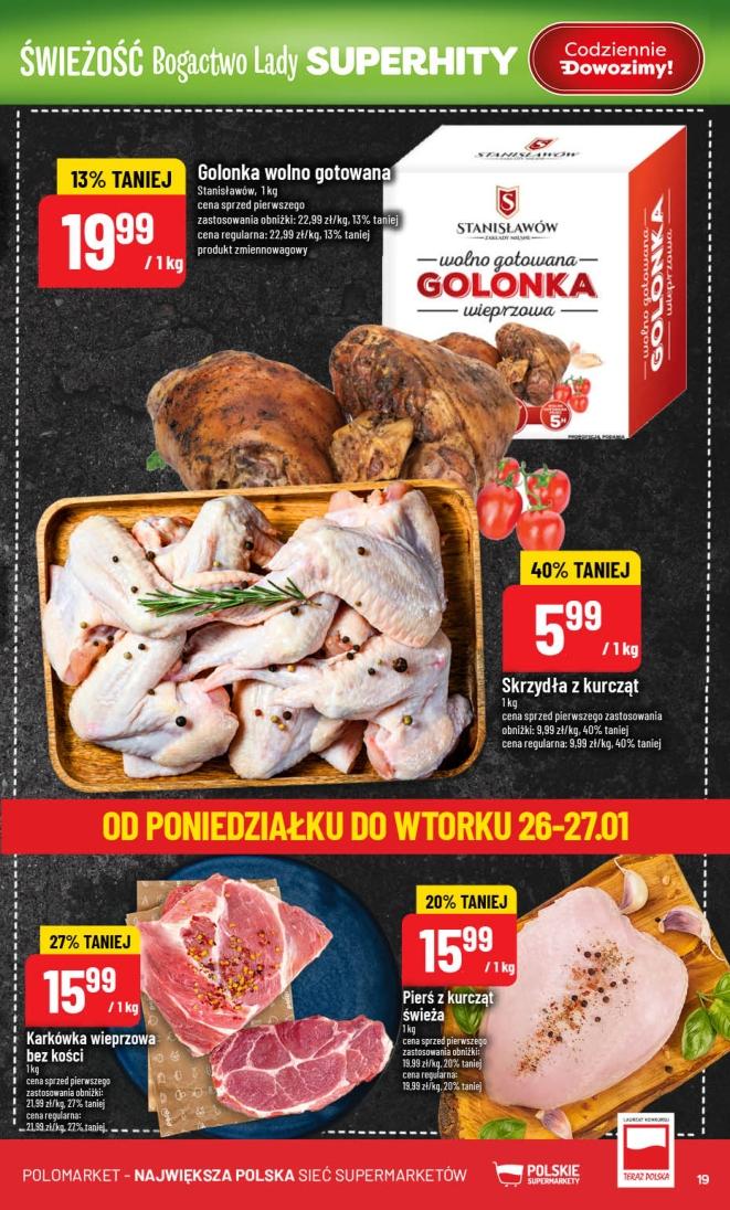 Gazetka promocyjna POLOmarket str. 19