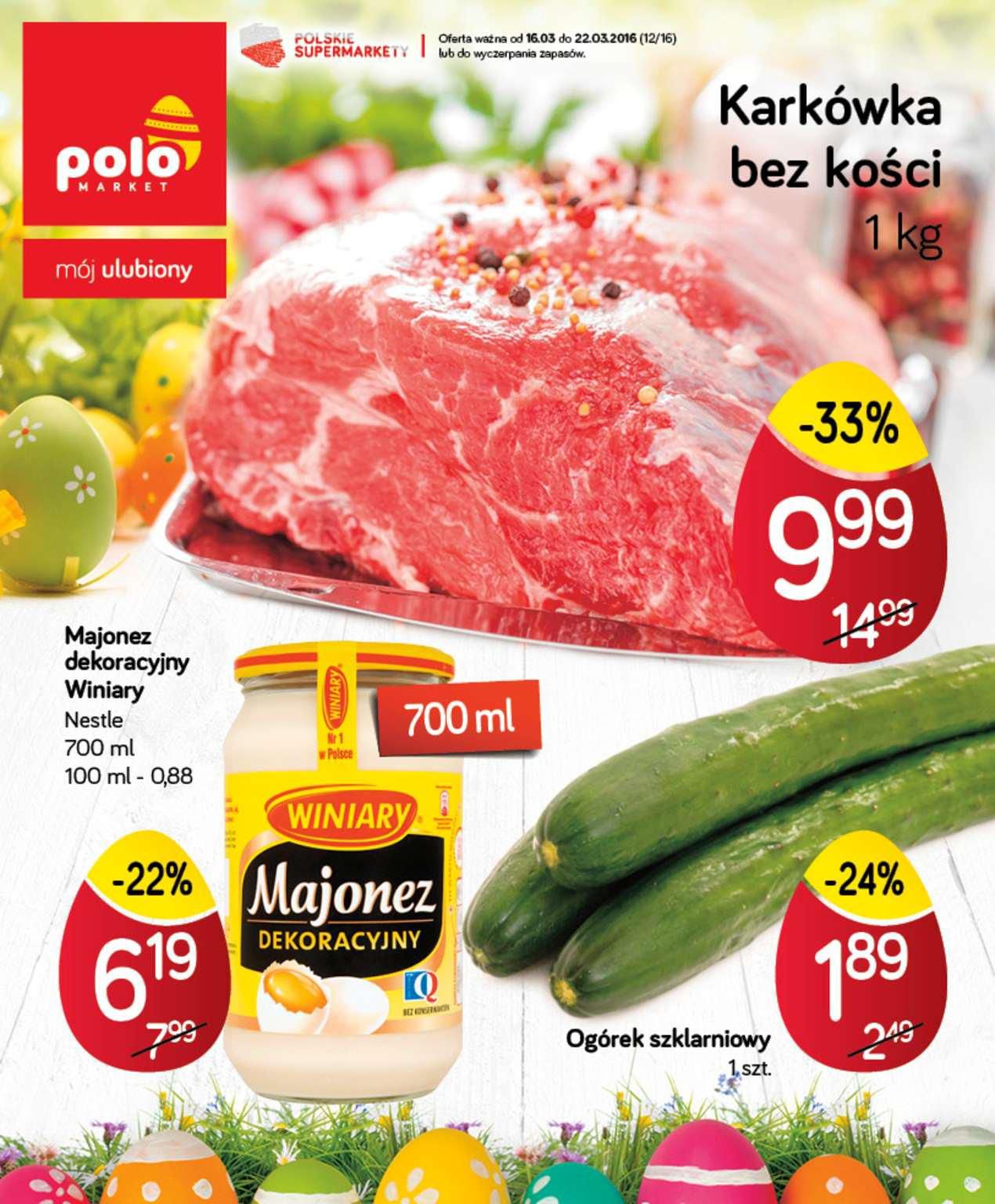 Gazetka promocyjna POLOmarket str. 1