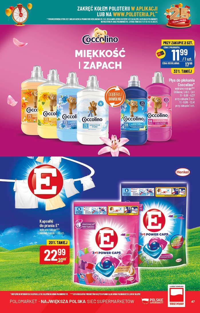 Gazetka promocyjna POLOmarket str. 47