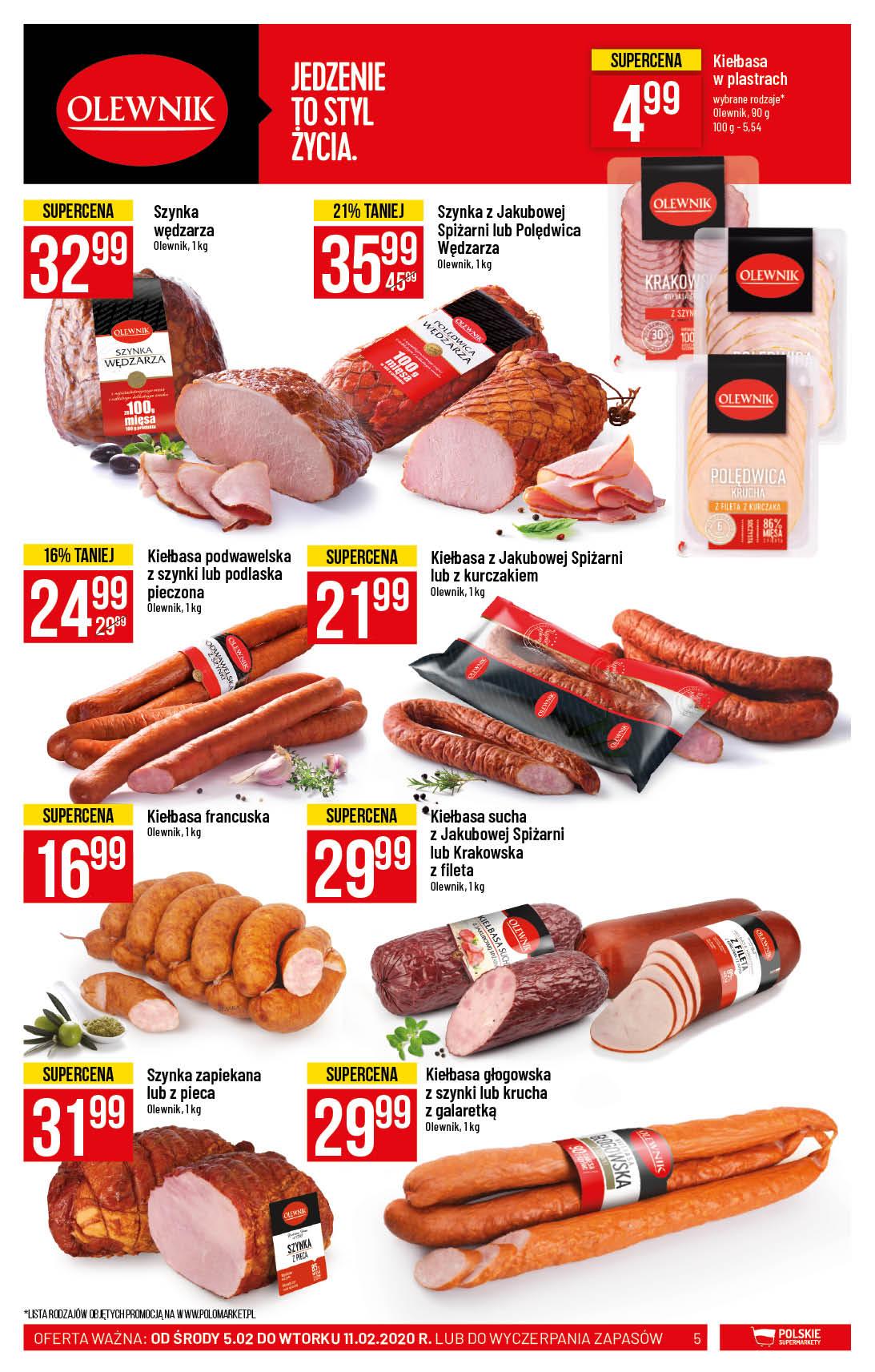 Gazetka promocyjna POLOmarket str. 5