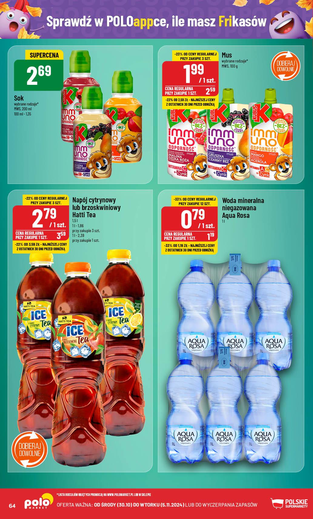 Gazetka promocyjna POLOmarket str. 64