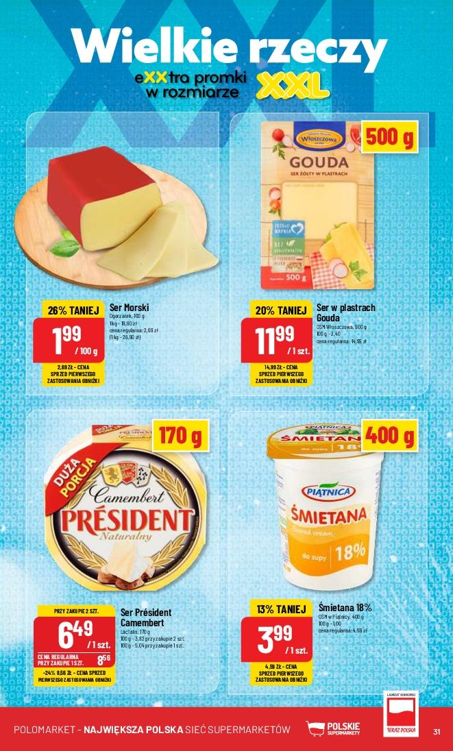 Gazetka promocyjna POLOmarket str. 31