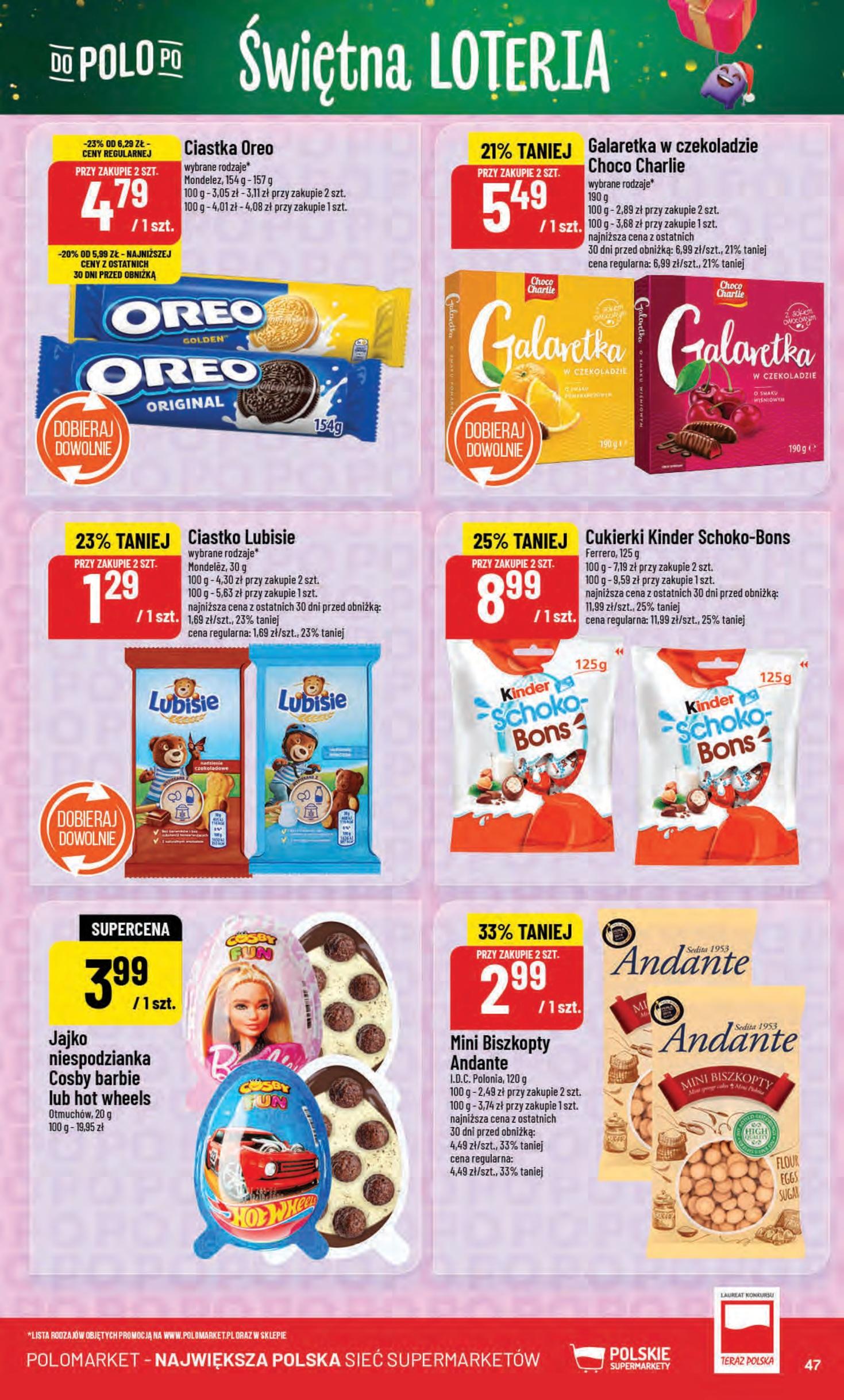 Gazetka promocyjna POLOmarket str. 47