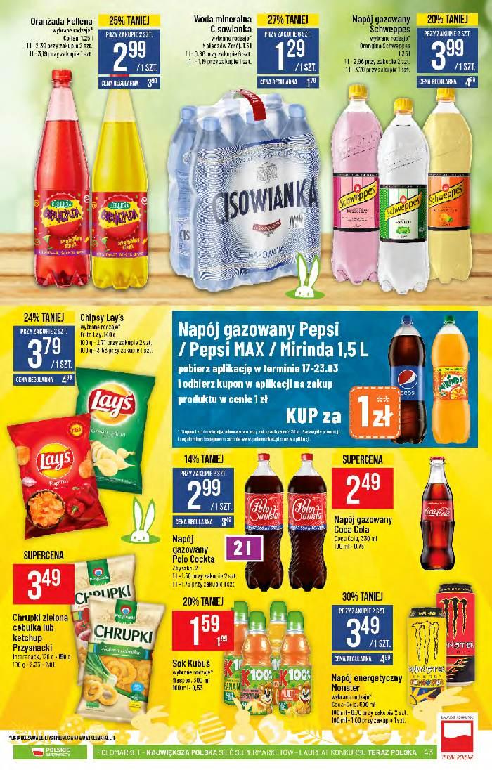 Gazetka promocyjna POLOmarket str. 43
