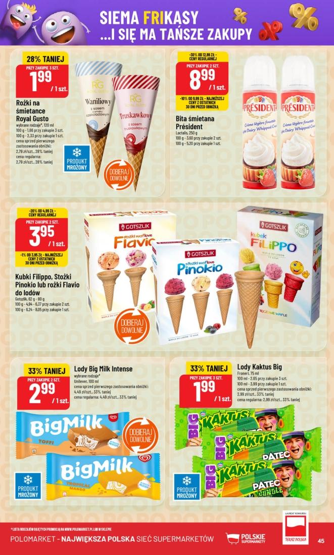 Gazetka promocyjna POLOmarket str. 45