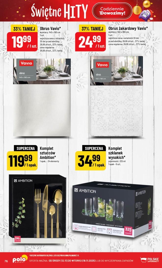 Gazetka promocyjna POLOmarket str. 76