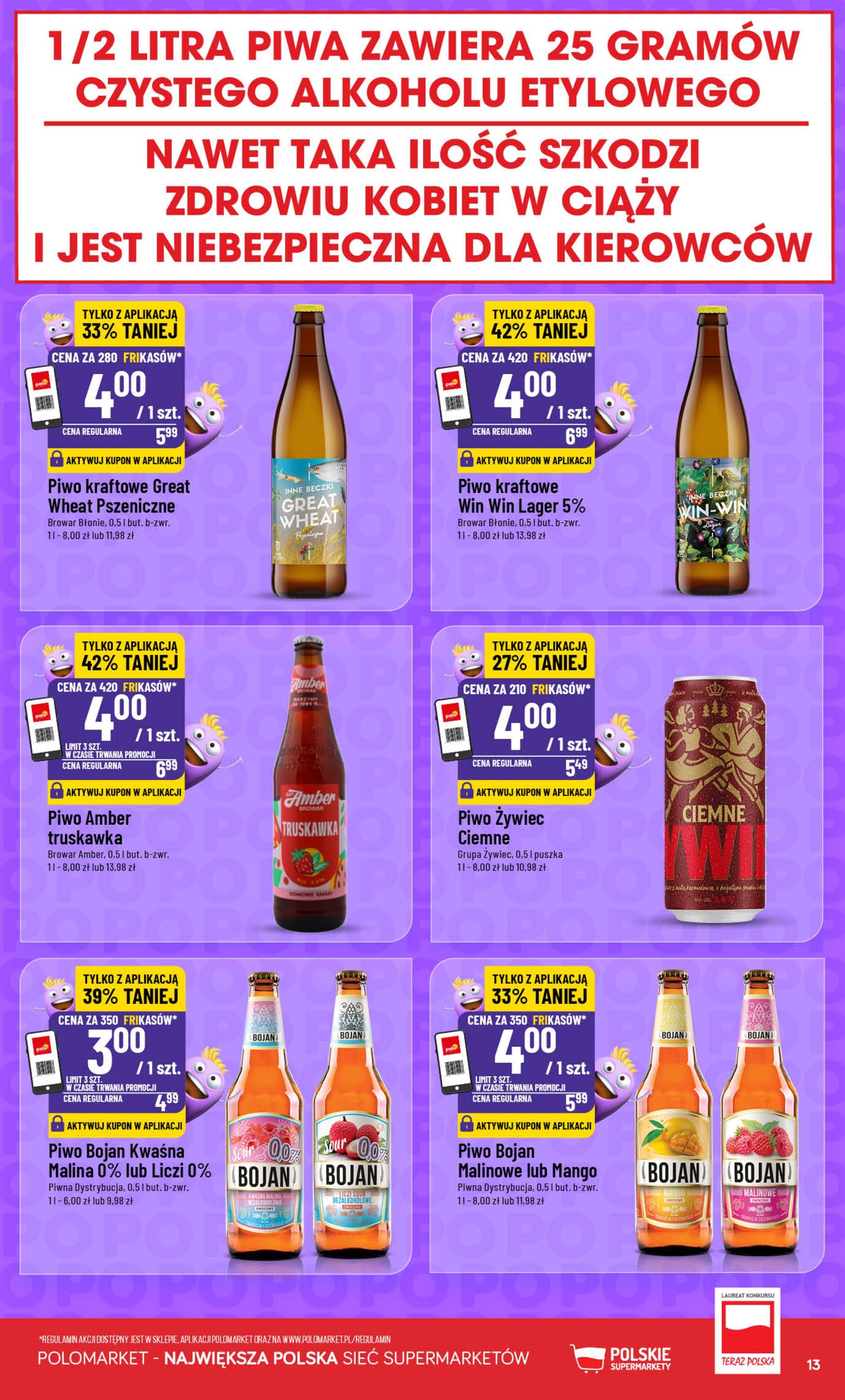 Gazetka promocyjna POLOmarket str. 13