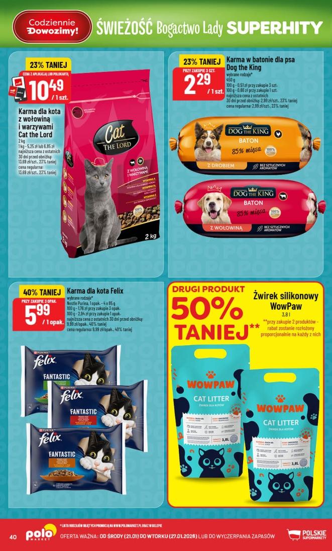 Gazetka promocyjna POLOmarket str. 40