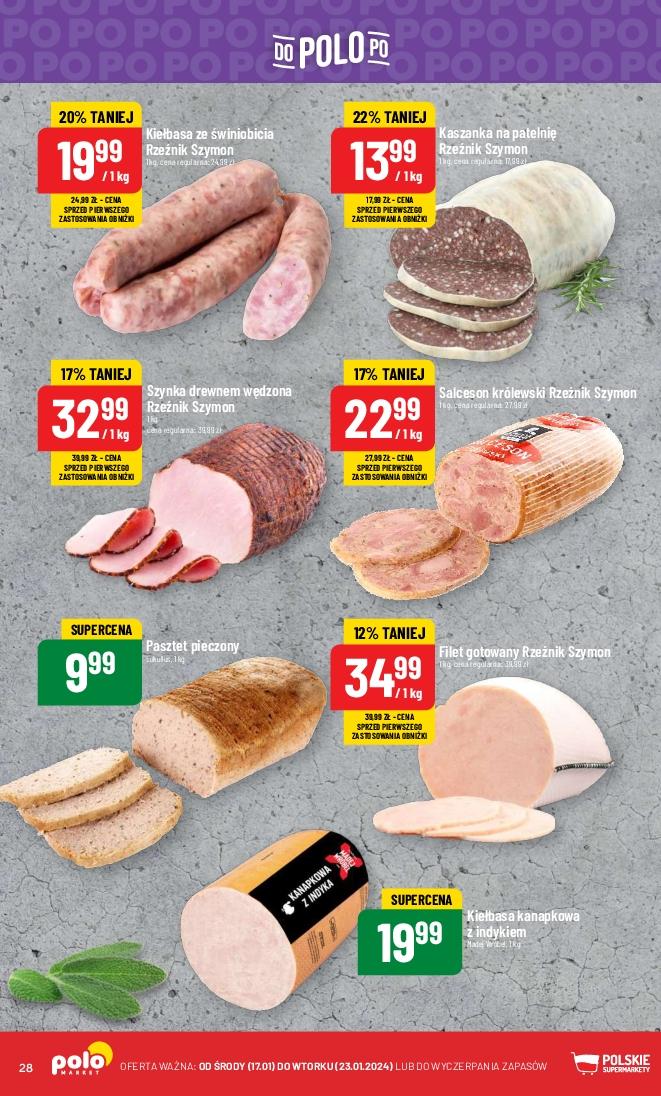 Gazetka promocyjna POLOmarket str. 28