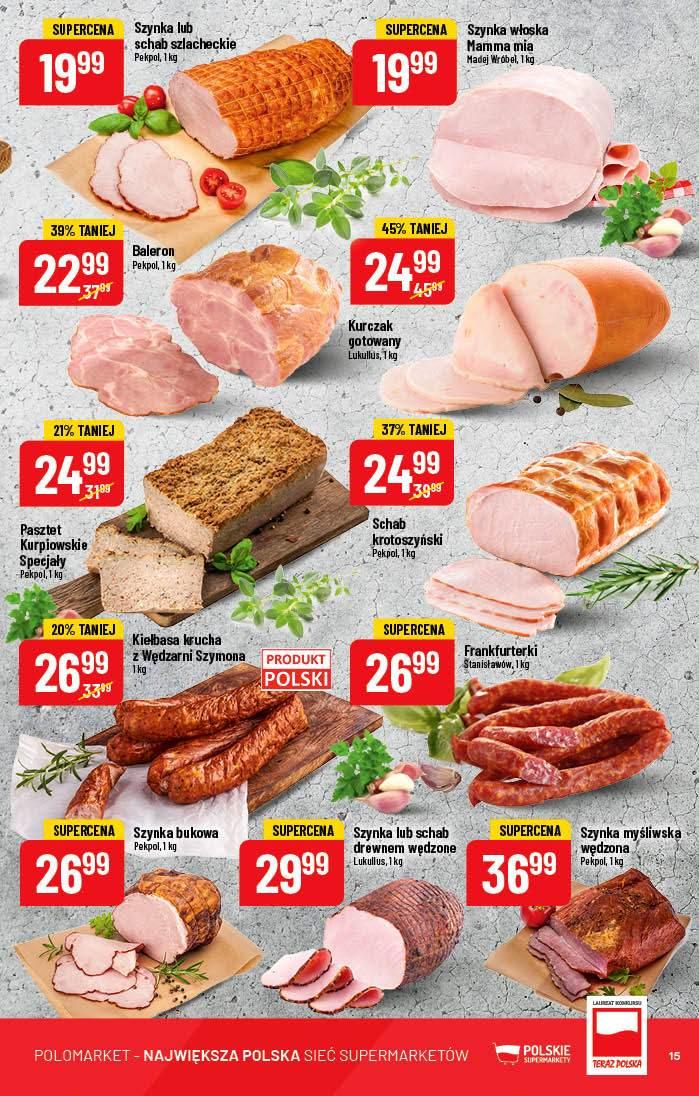 Gazetka promocyjna POLOmarket str. 15