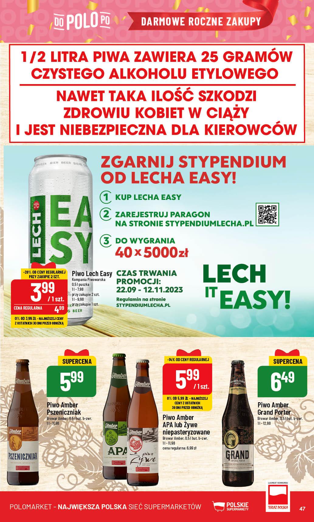 Gazetka promocyjna POLOmarket str. 47