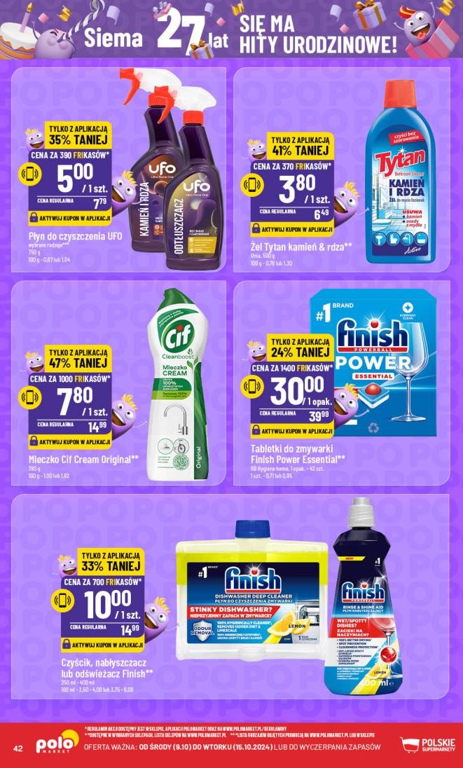Gazetka promocyjna POLOmarket str. 42