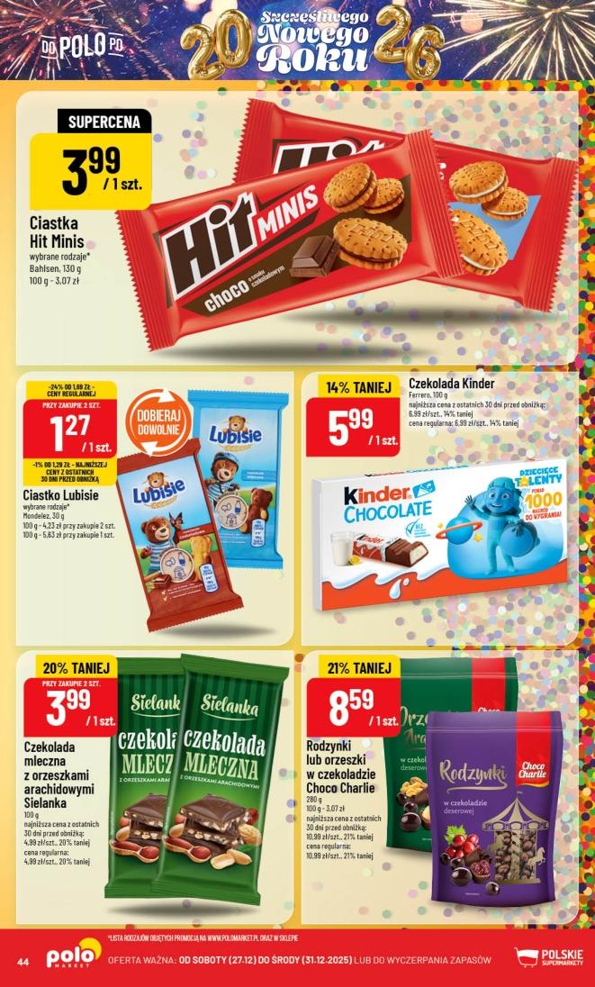 Gazetka promocyjna POLOmarket str. 44