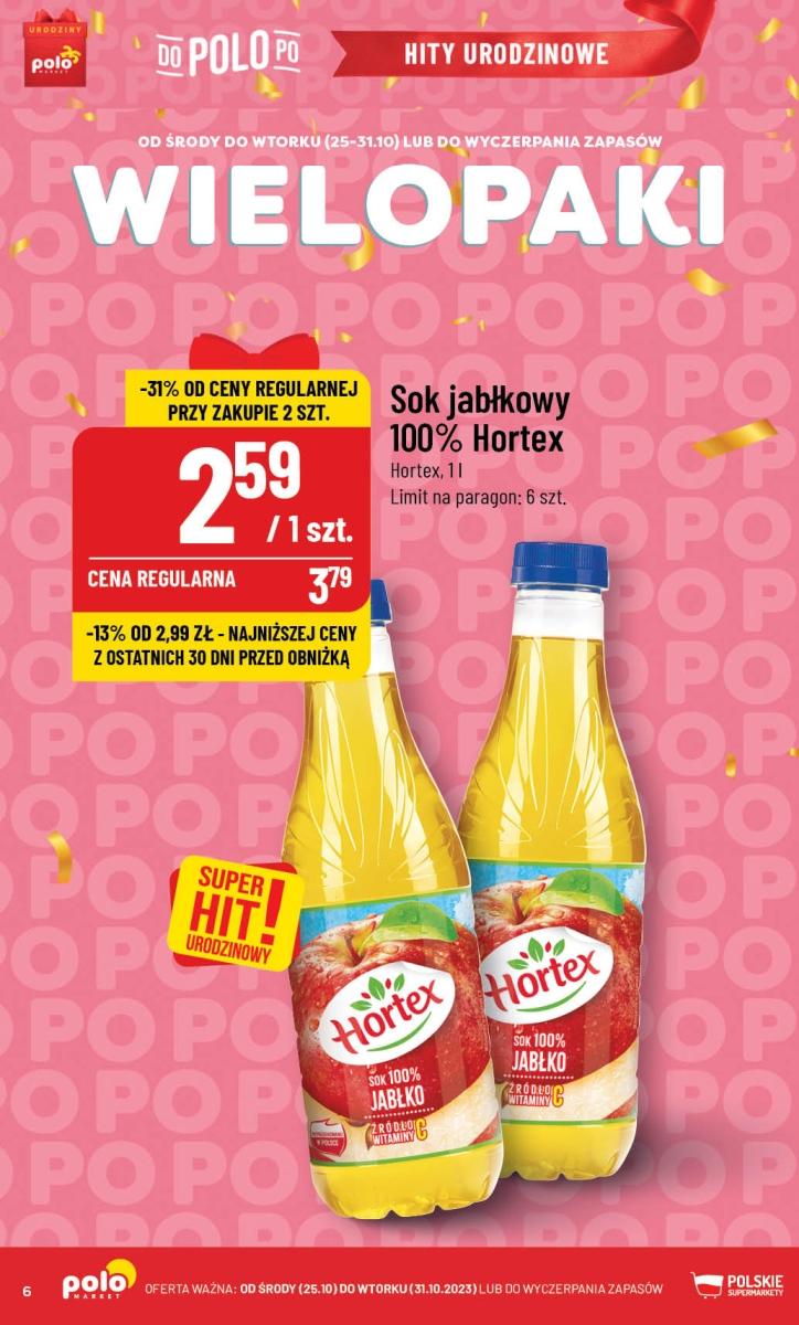 Gazetka promocyjna POLOmarket str. 6