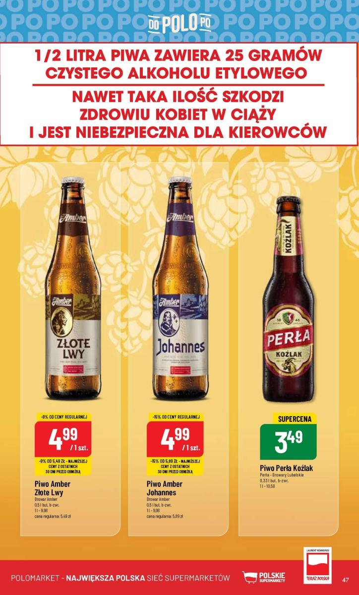 Gazetka promocyjna POLOmarket str. 47