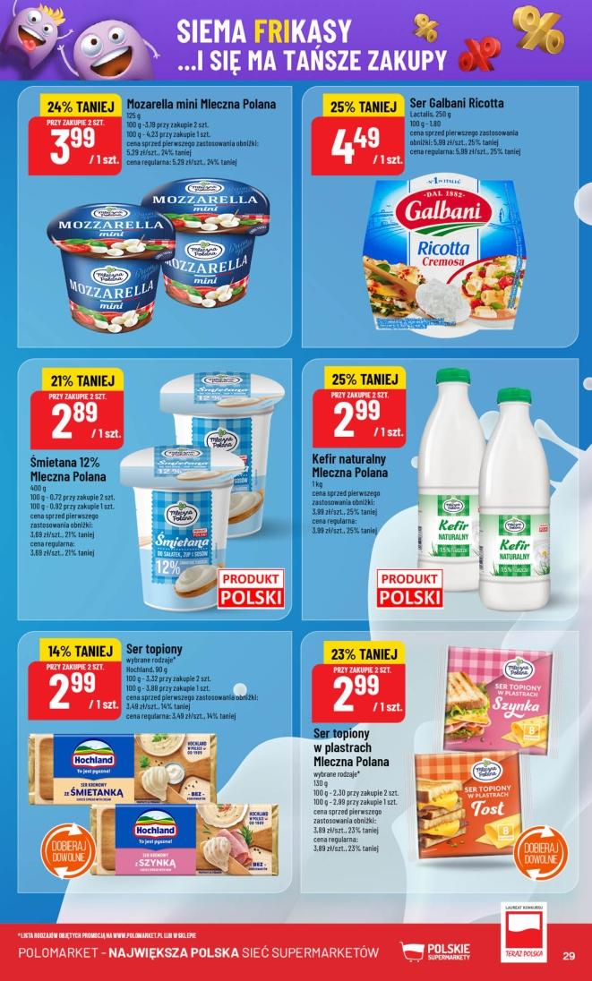 Gazetka promocyjna POLOmarket str. 29