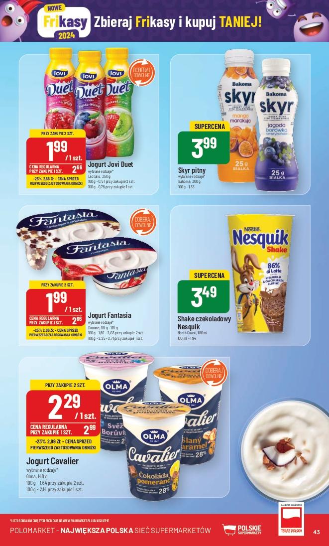 Gazetka promocyjna POLOmarket str. 43