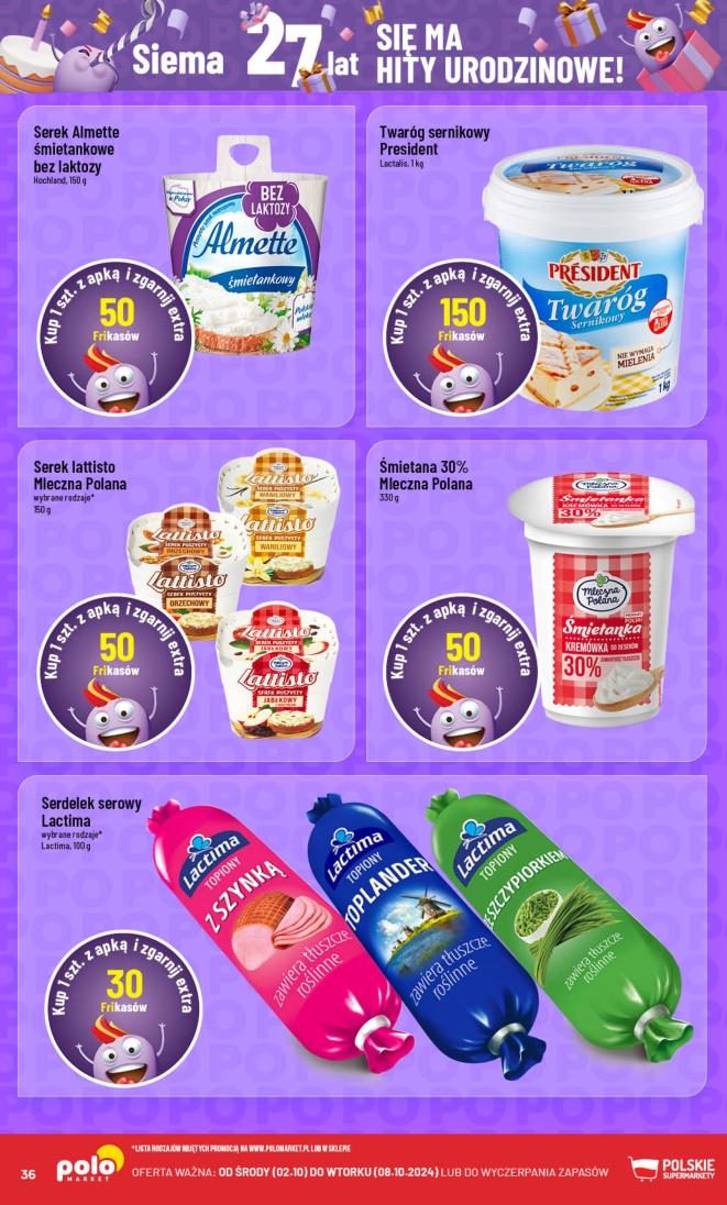 Gazetka promocyjna POLOmarket str. 36