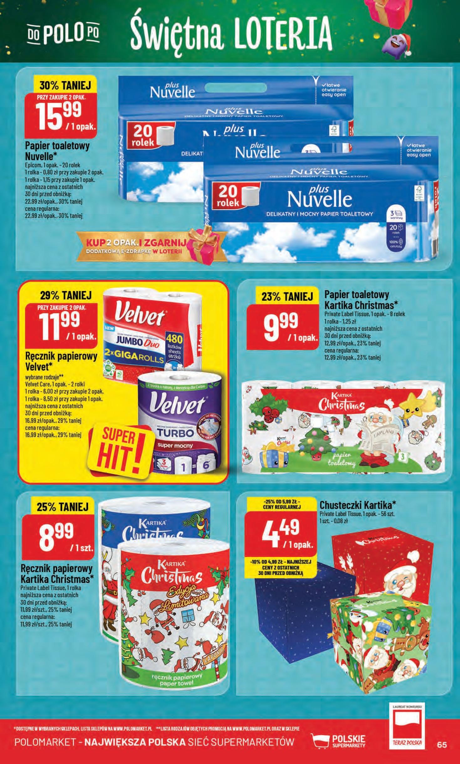 Gazetka promocyjna POLOmarket str. 65