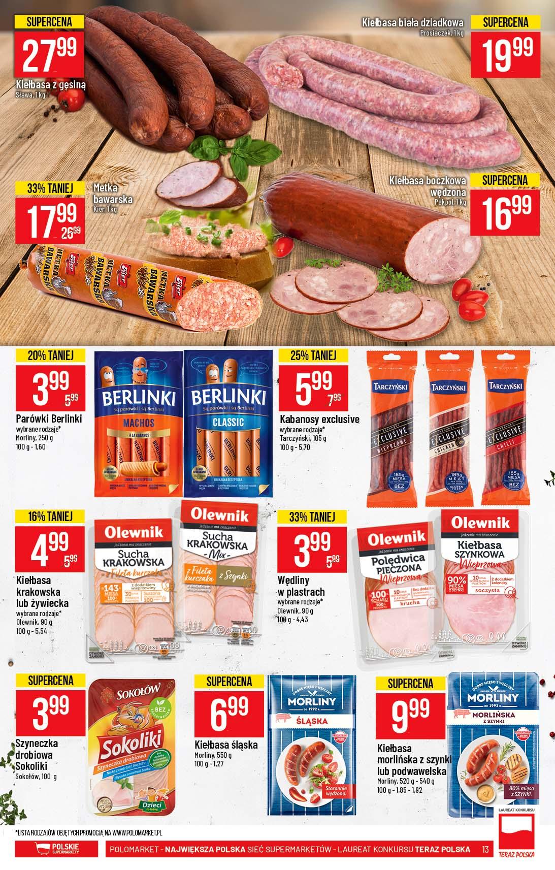 Gazetka promocyjna POLOmarket str. 13