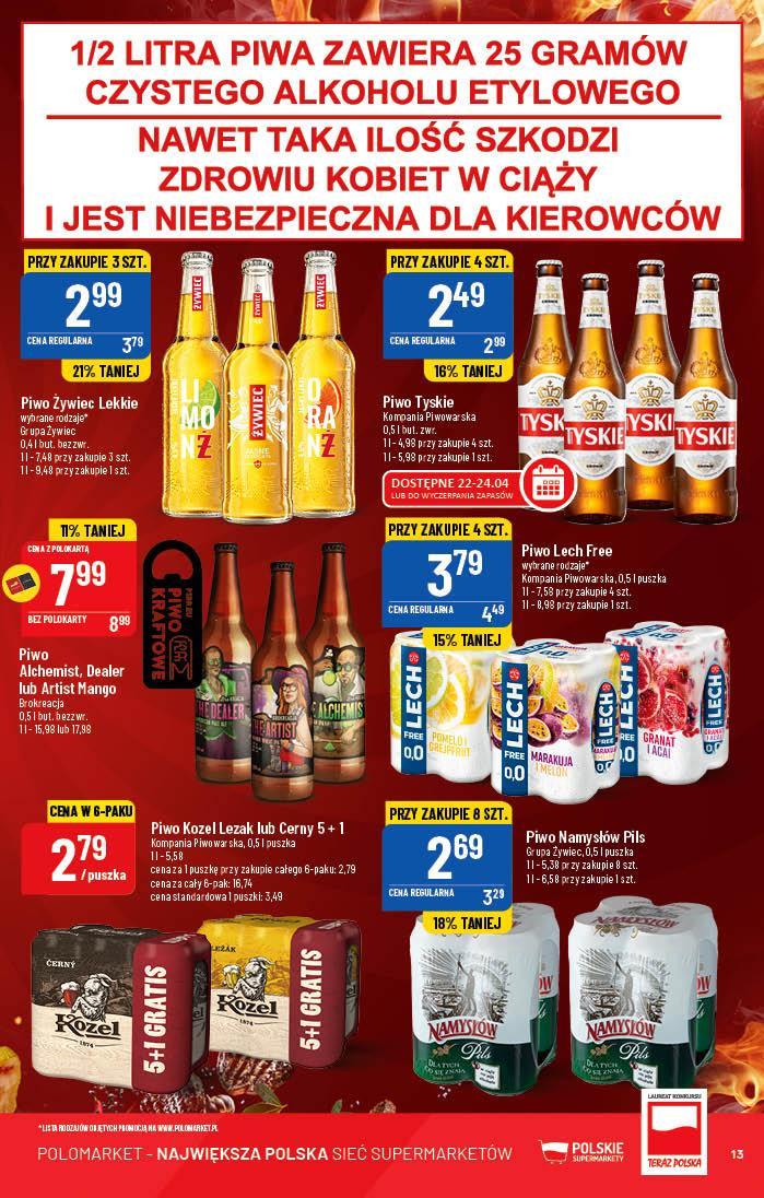 Gazetka promocyjna POLOmarket str. 13