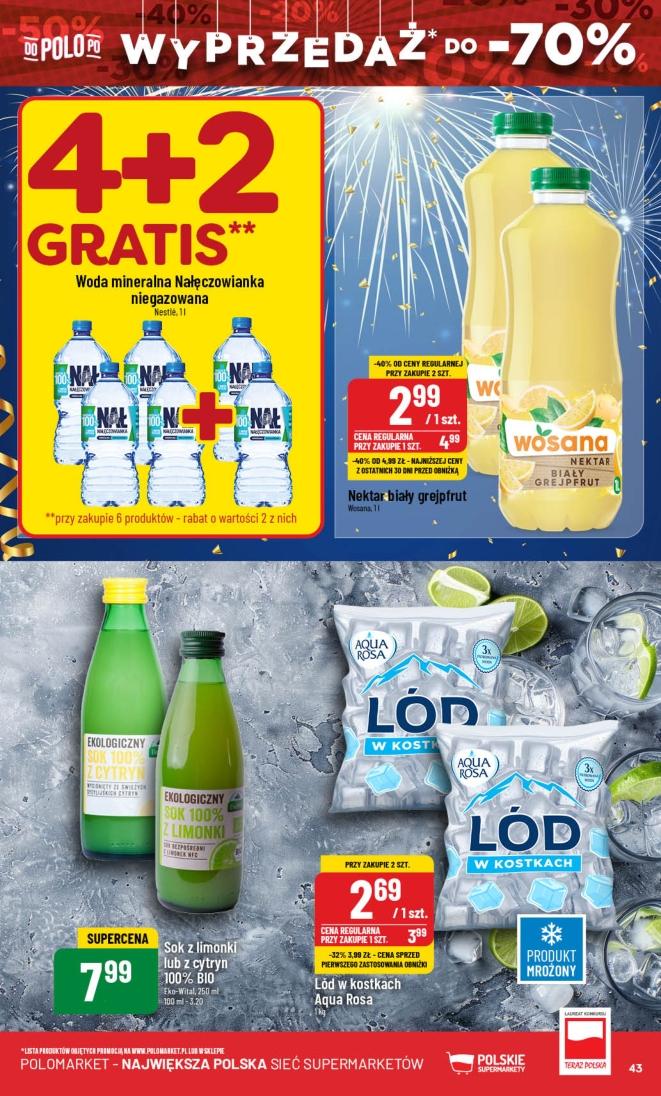 Gazetka promocyjna POLOmarket str. 43
