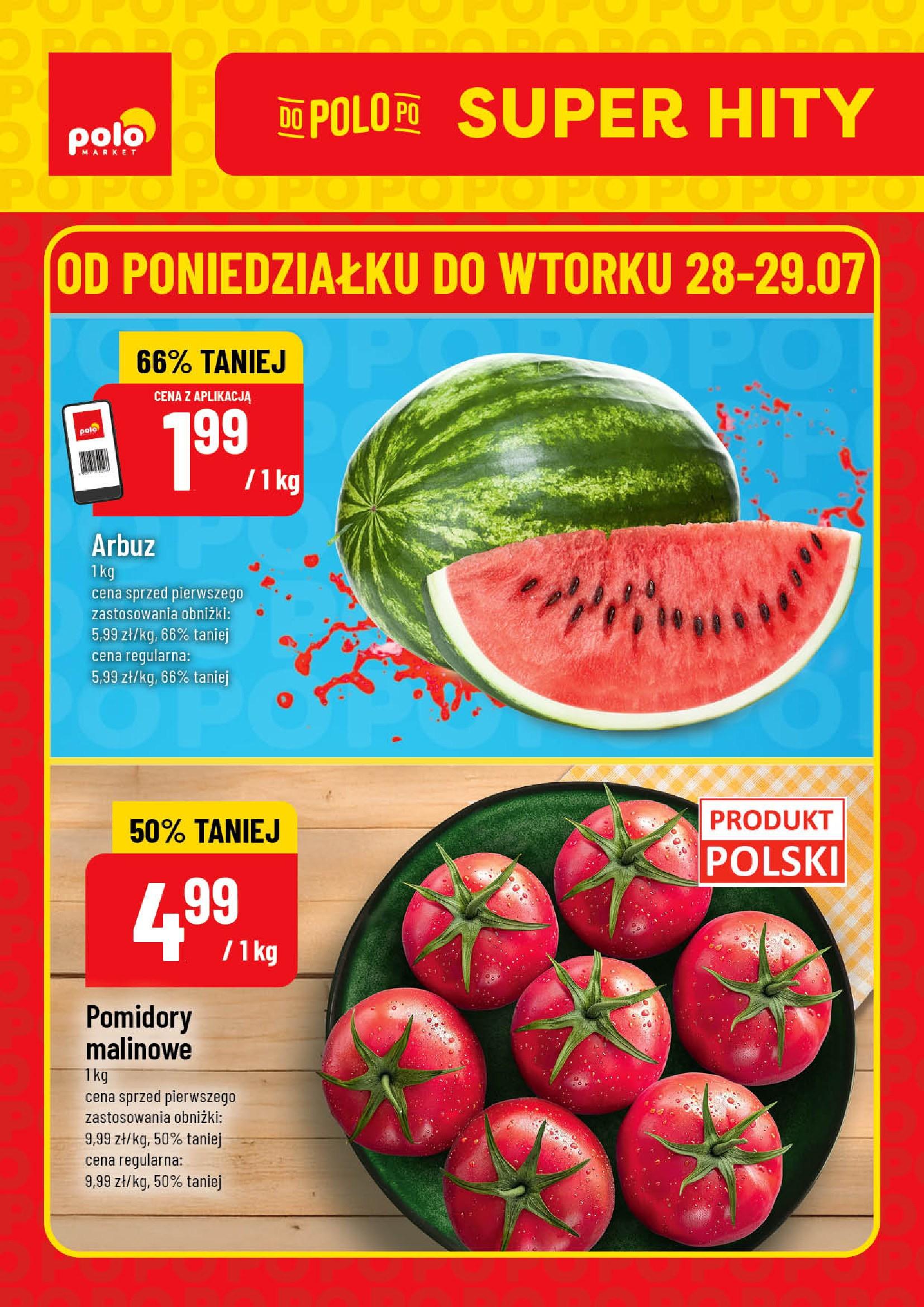 Gazetka promocyjna POLOmarket str. 1