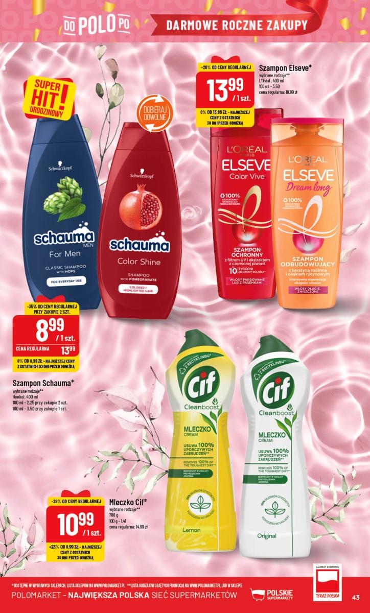 Gazetka promocyjna POLOmarket str. 43