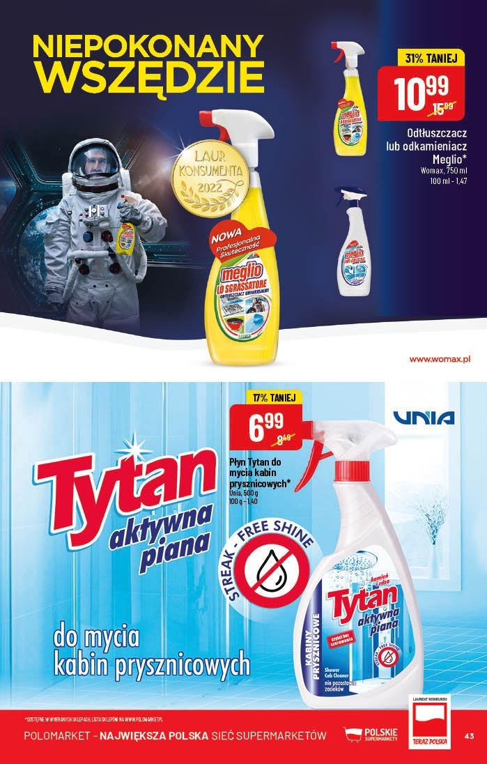 Gazetka promocyjna POLOmarket str. 43
