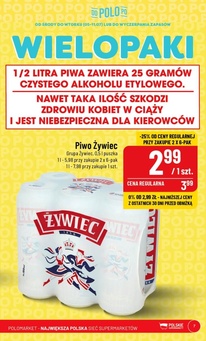 Gazetka promocyjna POLOmarket str. 7