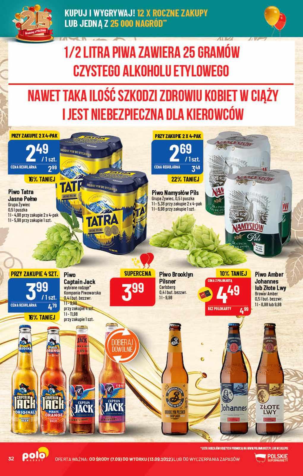 Gazetka promocyjna POLOmarket str. 32