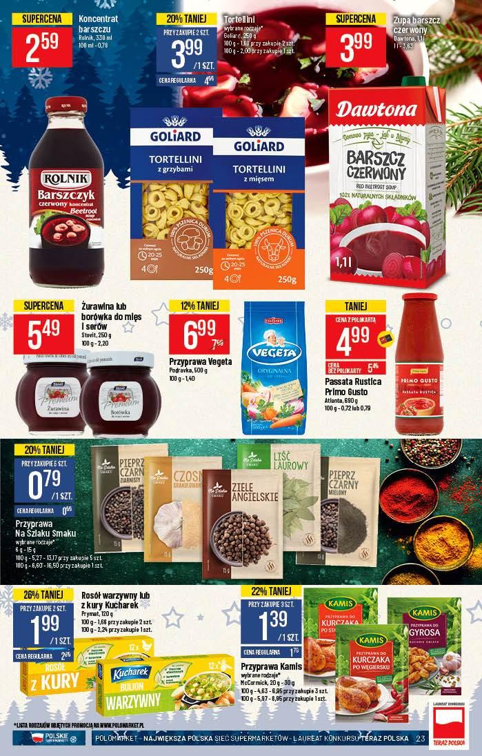 Gazetka promocyjna POLOmarket str. 23
